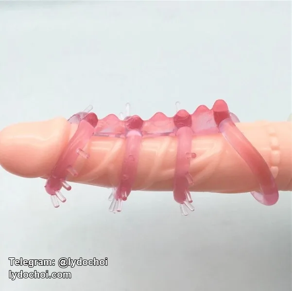 Vòng Đeo Dương Vật Có Gai Kích Thích - Quai Đeo Chống Tuột