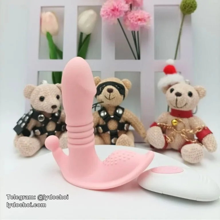 Dương vật Rung Nhấp Thụt Mạnh Mẽ Điều Khiển Từ Xa Cao Cấp