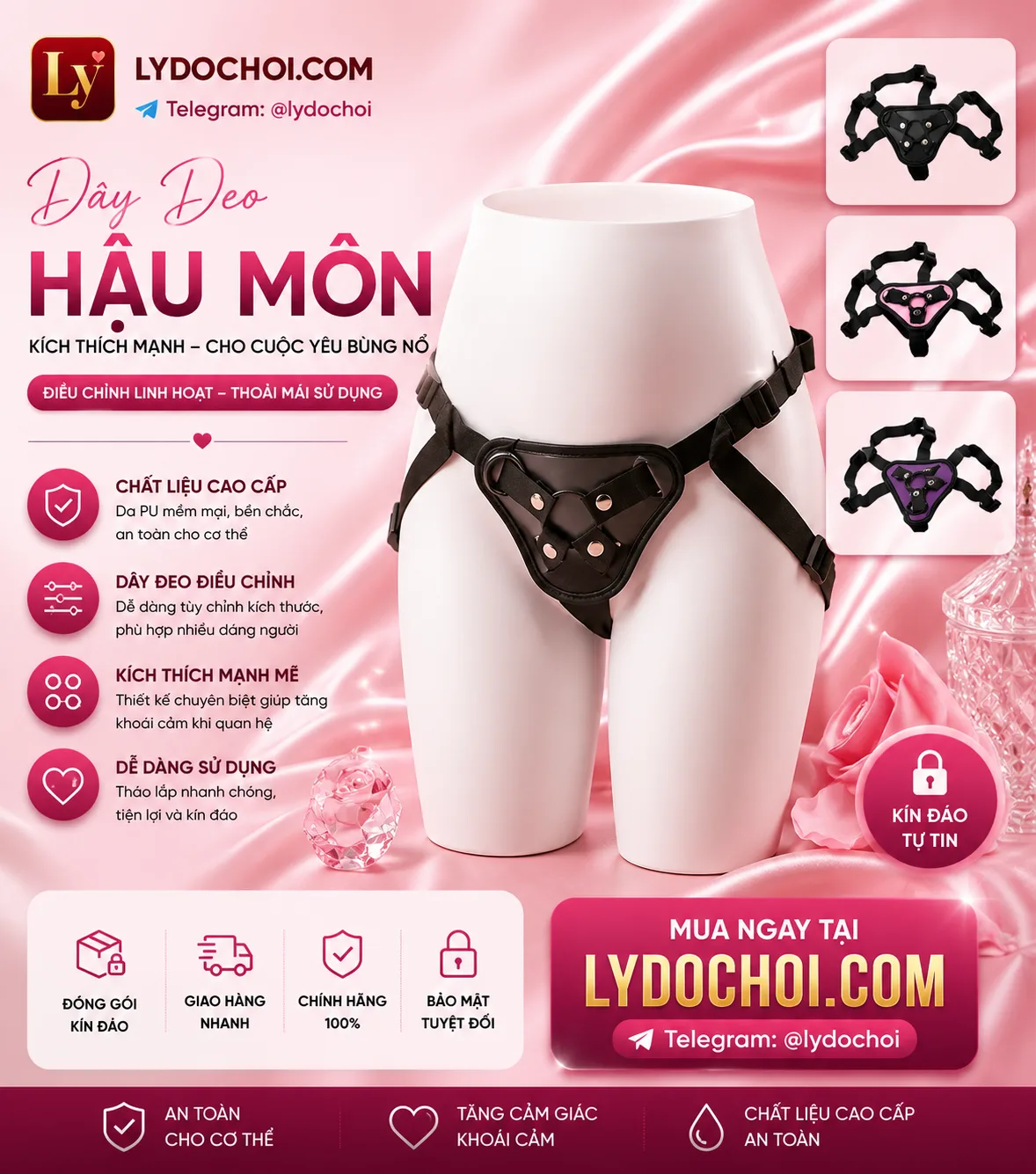 Dây đeo dương vật 004