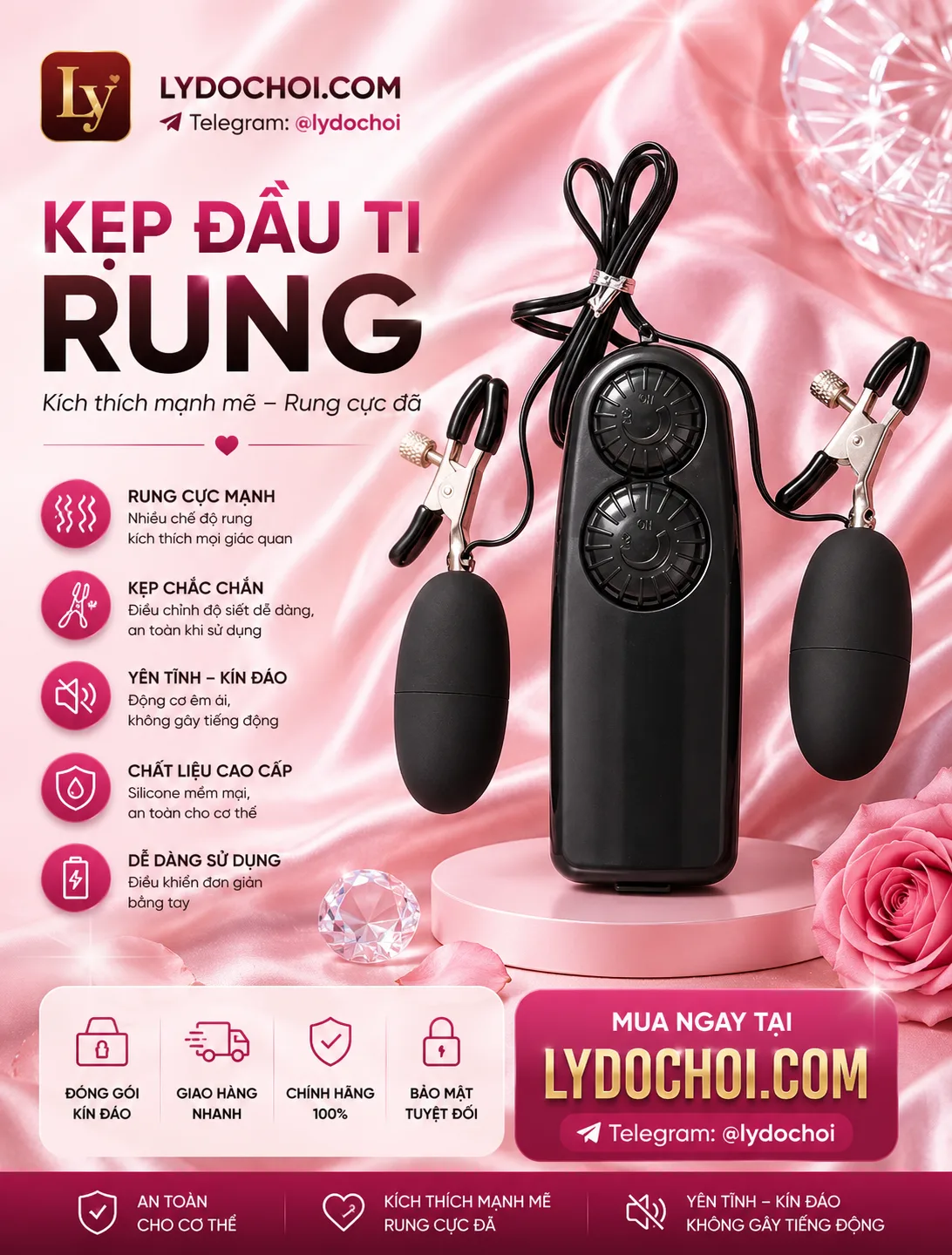 Kẹp đầu ti rung 003